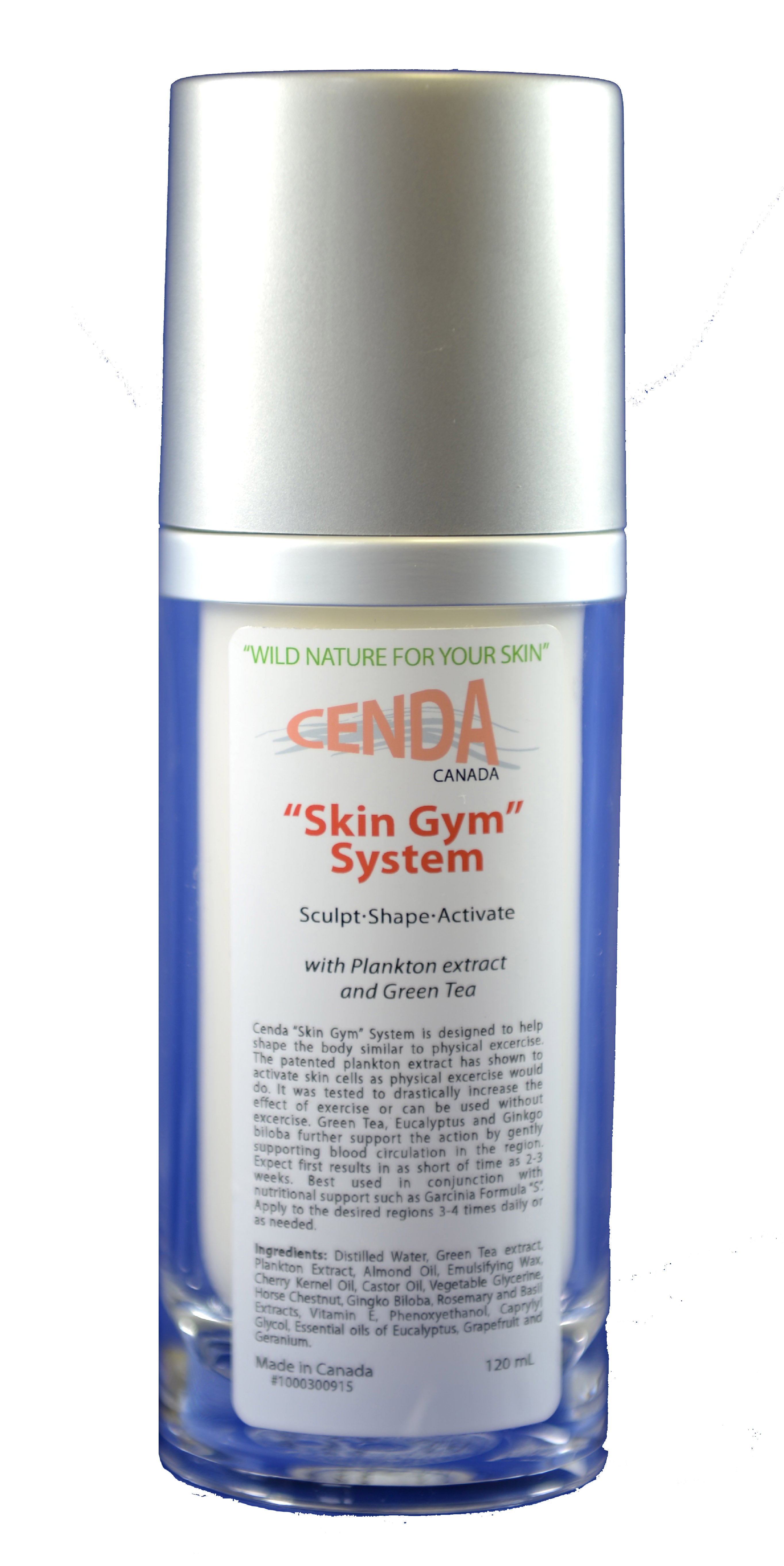 Body shaping cream; Cenda "Skin Gym" System - 120 mL