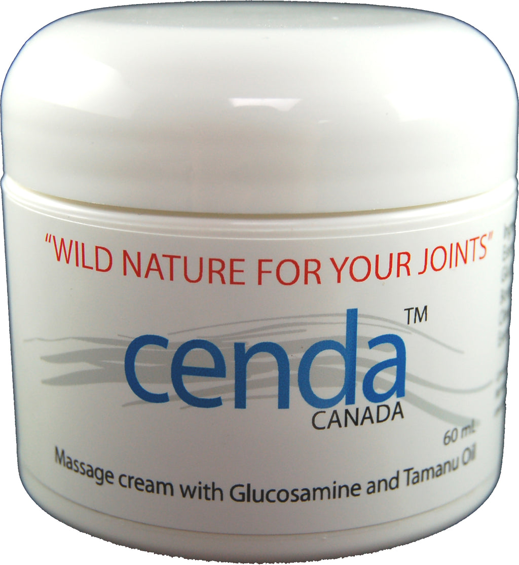 Massage cream with Glucosamine and Tamanu oil